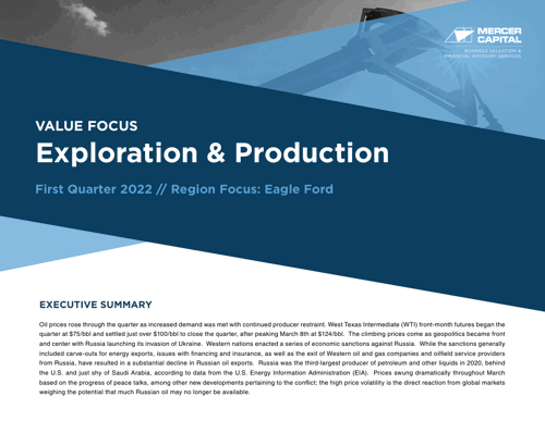 2022Q1 Ep Energy Industry