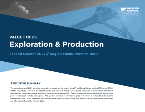 2021Q2 Ep Energy Industry