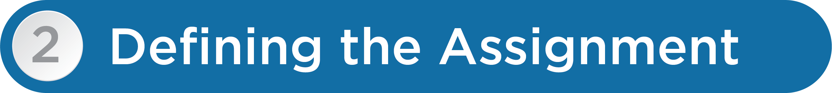 Defining the Assignment