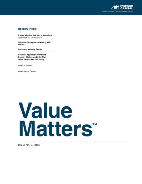 13 05 Value Matters