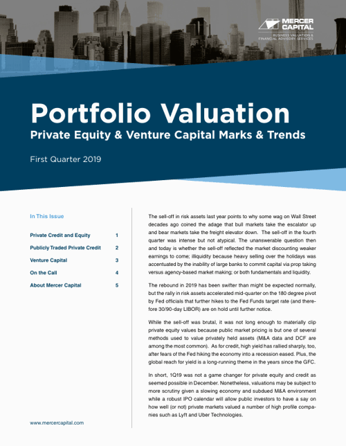 2019Q1 Portfolio Valuation