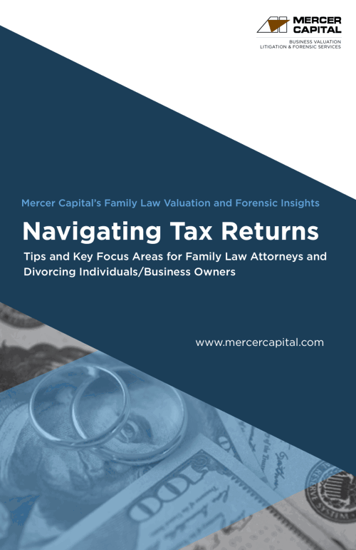 Navigating Tax Returns I