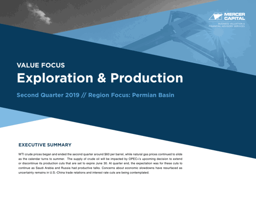 2019Q2 Ep Energy Industry