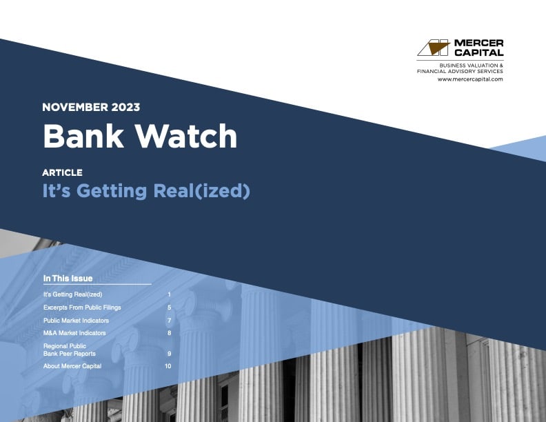 November 2023 | It’s Getting Real(ized)