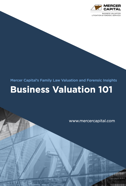 Mercer-Capital-Business-Valuation-101 - COVER