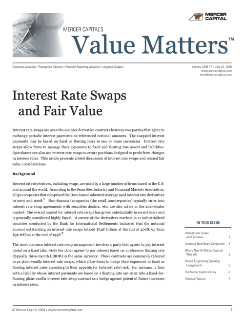 09 07 Value Matters