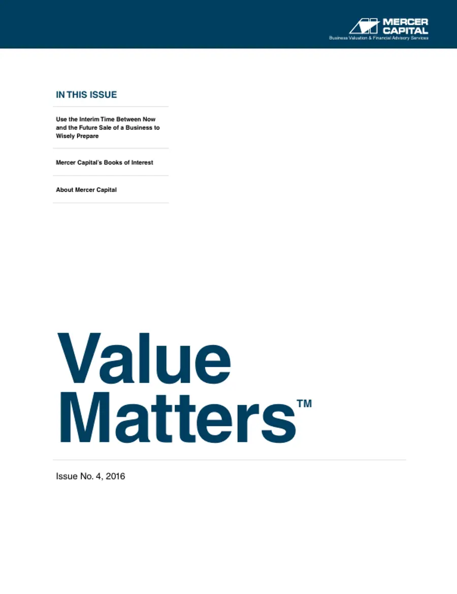 16 04 Value Matters
