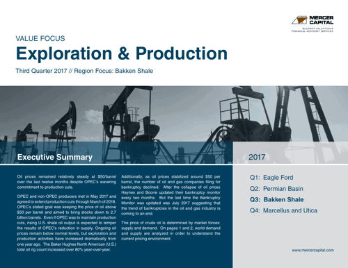 2017Q3 Ep Energy Industry