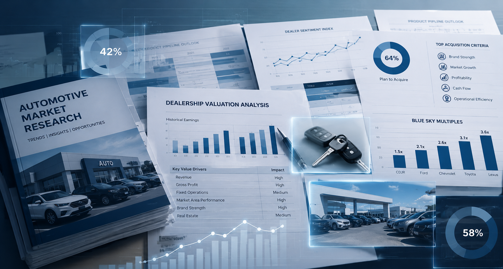 Beyond Blue Sky Multiples: What Industry Research Says About Dealership Value