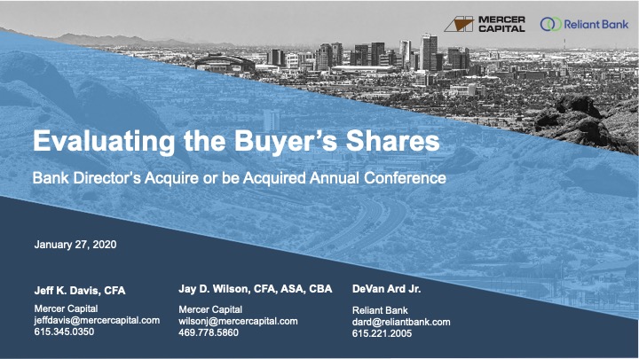 Evaluating the Buyer’s Shares