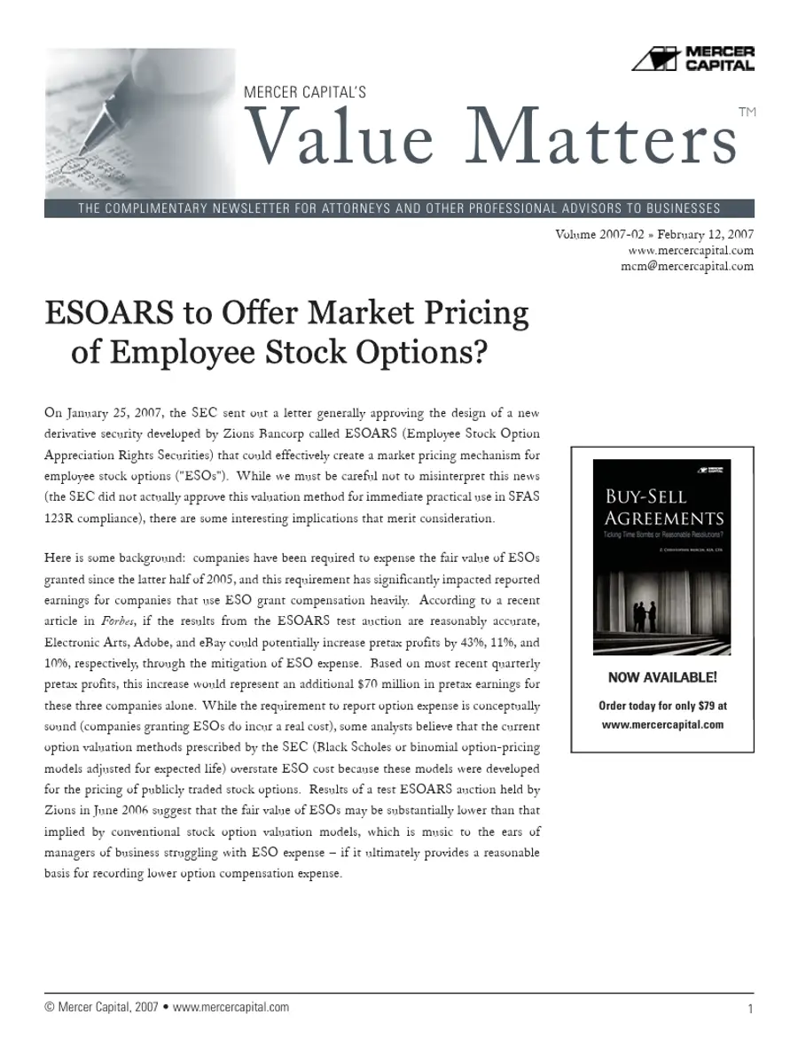 07 02 Value Matters
