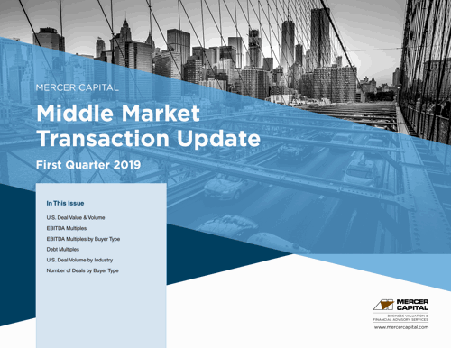 19Q1middle Market Transaction Update