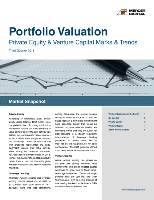 2018Q3 Portfolio Valuation