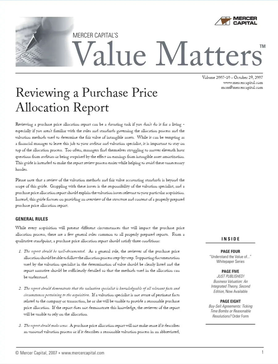 07 10 Value Matters