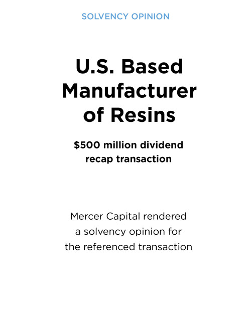 US Resin Manufacturer