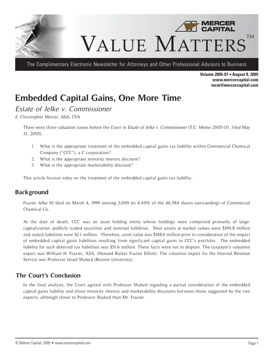 05 07 Value Matters