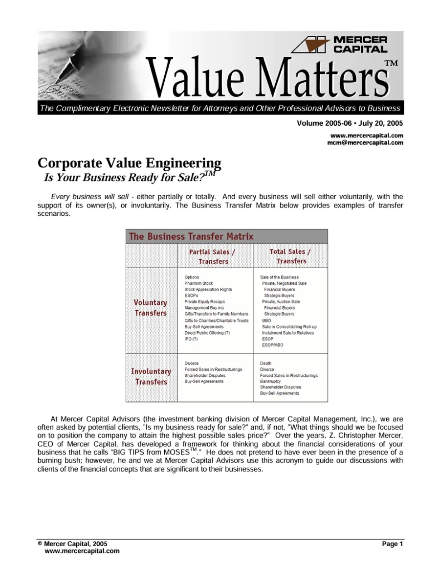 05 06 Value Matters