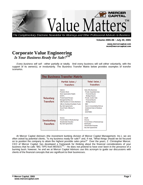 05 06 Value Matters