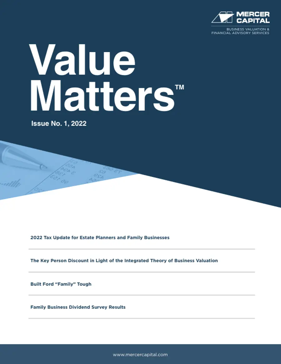 2022 01 Value Matters
