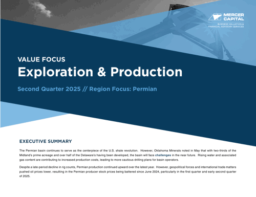 Q22025 Exploration Production Permian